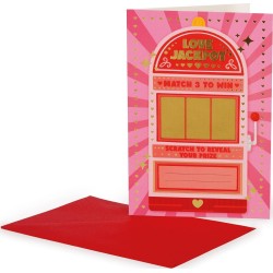 Legami Scratch to Reveal Greeting Card - Love Jackpot love jackpot BGS0010 8052694112943