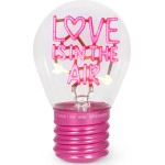 Legami Decorative Lightbulb-shaped Table Lamp - Love is in the Air - Bulb Fiction  CLB0021 8052694111670