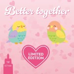 Legami Set of 2 Erasable Gel Pens - Better Together better together EPSET0015 8052694112394