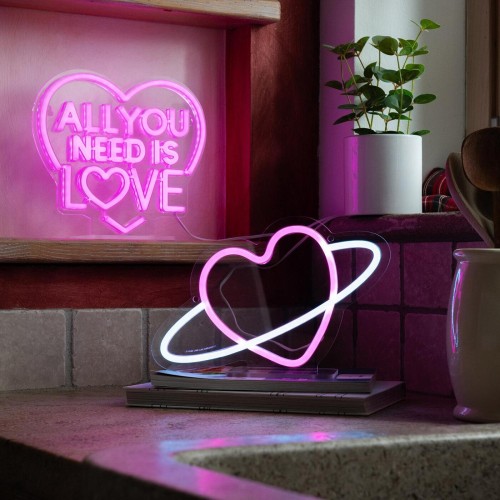 Legami Neon Effect Led Lamp - All You Need is Love - Its a Sign all you need is lo NEL0005 8052694045135