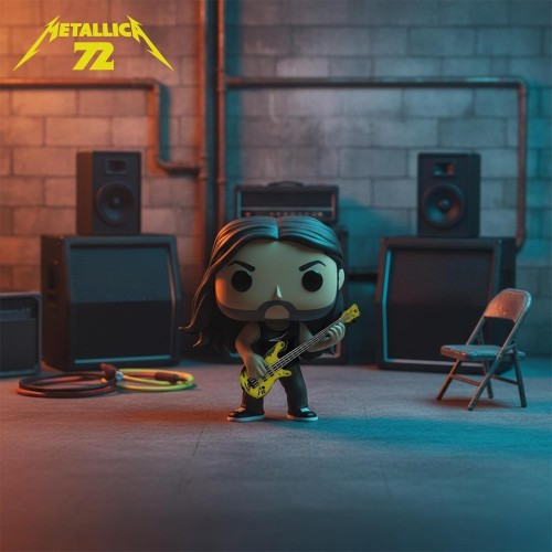 Funko pop! rocks: metallica 72 - robert 487 Συλλεκτική Φιγούρα Βινυλίου 87078 889698870788