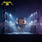 Funko pop! rocks: metallica - robert trujillo - 72s - collectable vinyl figure -  87078 889698870788