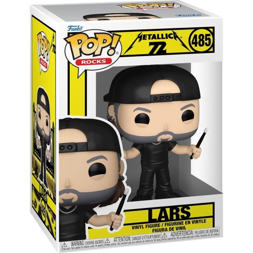 Funko pop! rocks: metallica 72 - lars 485 Συλλεκτική Φιγούρα Βινυλίου 87077 889698870771