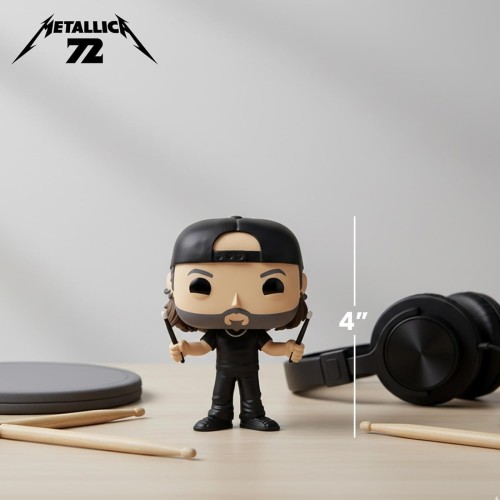 Funko pop! rocks: metallica 72 - lars 485 Συλλεκτική Φιγούρα Βινυλίου 87077 889698870771
