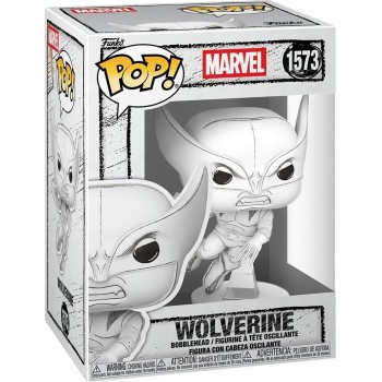 Funko pop! marvel: wolverine - wolverine (sketched) 1573 bobble-head Συλλεκτική Φιγούρα Βινυλίου 90299 889698902991