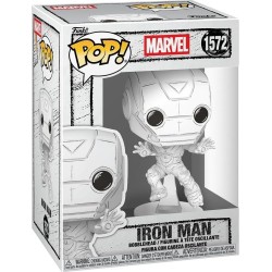 Marvel Avengers funko pop!  marvel sketched - iron man - collectable vinyl figure - gift id 90298 889698902984