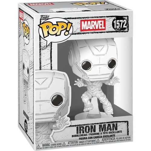 Marvel Avengers funko pop!  marvel sketched - iron man - collectable vinyl figure - gift id 90298 889698902984