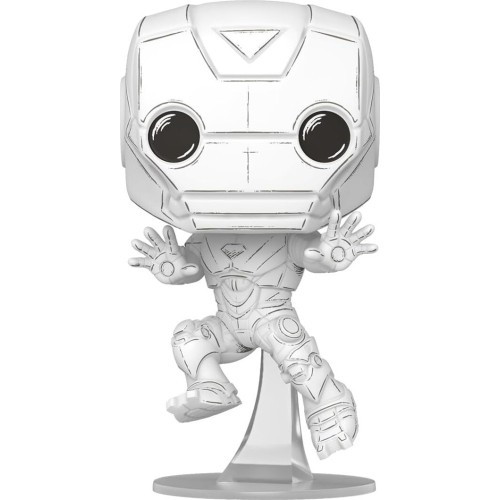 Marvel Avengers funko pop!  marvel sketched - iron man - collectable vinyl figure - gift id 90298 889698902984
