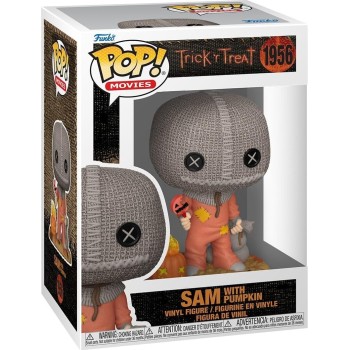 Funko pop! movies: sam with pumpkin - trick r treat - collectable vinyl figure -  88359 889698883597