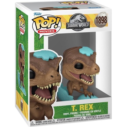 Funko pop! movies: jurassic world - t.rex - collectable vinyl figure - gift idea  89050 889698890502