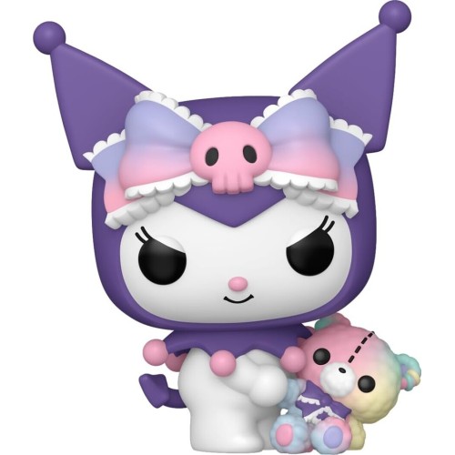 Funko pop! sanrio: kuromi with bear - hello kitty - collectable vinyl figure - gi 88538 889698885386