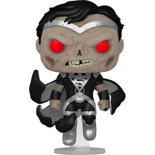 Funko pop! heroes: shield through the ages - superman blackest night - dc comics  88955 889698889551