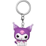 Funko pop! keychain: hello kitty - kuromi - novelty keyring - collectable mini fi 86875 889698868754