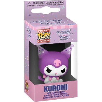 Funko pocket pop!: my melody (50th ann.) kuromi (20th ann.) - kuromi Συλλεκτική Φιγούρα Βινυλίου keychain 86875 889698868754