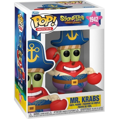 Funko pop! movies: the spongebob movie - mr. krabs - collectable vinyl figure - g 86309 889698863094