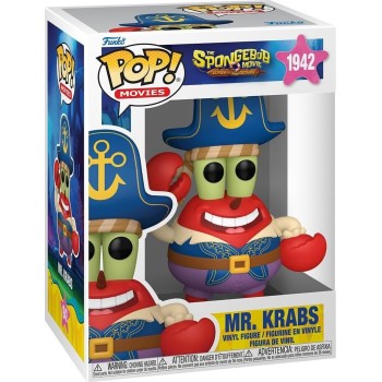 Funko pop! movies: the spongebob movie - mr. krabs - collectable vinyl figure - g 86309 889698863094