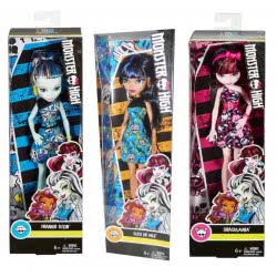 Mattel Monster High - Βασικοί Μαθητές (3 Σχέδια) DTD90 / ASST 887961352382