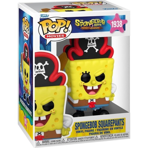 Funko pop! movies: the spongebob movie: search for squarepants - spongebob squarepants (pirate) 1938 Συλλεκτική Φιγούρα Βινυλίου