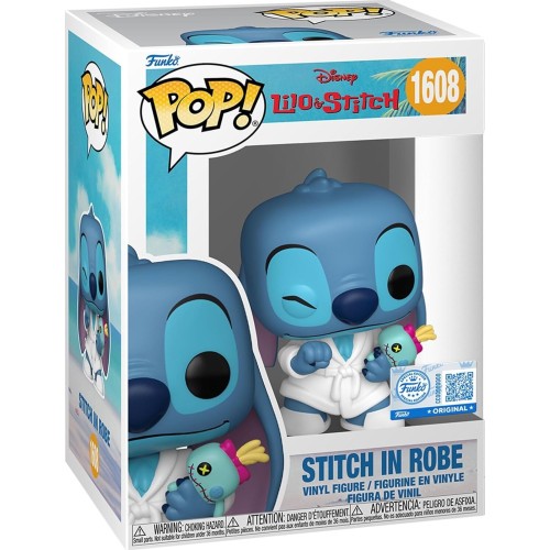Funko pop! disney: lilo & stitch - stitch in robe (special edition) 1608 Συλλεκτική Φιγούρα Βινυλίου 88656 889698886567