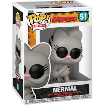 Funko pop! comics: garfield – nermal - garfield characters - collectable vinyl fi 86415 889698864152