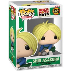 Funko pop! animation - sakamoto days - shin asakura - collectable vinyl figure -  86689 889698866897