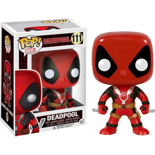funko   pop! bobble deadpool two swords figure 7486 849803074869
