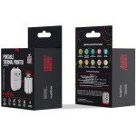 Maxlife Mxtp-100 Μίνι Εκτυπωτής Φωτογραφιών Τσέπης Φορητός Bluetooth Καλώδιο Usb Θερμικό Χαρτί MXTP-100B 5900495198037