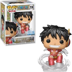 Funko pop! plus: one piece - monkey d.luffy (egghead) (metallic) (special edition) 2138 vinyl figure 88299 889698882996