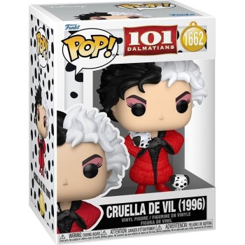 Funko pop! disney: 101 dalmatians - 1996 – cruella de vil de vil - collectable vi 90257 889698902571