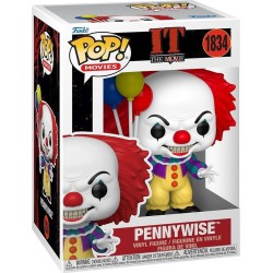 Funko pop! movies: it - pennywise 1990 - collectable vinyl figure - gift idea - o 88354 889698883542
