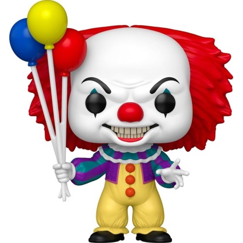Funko pop! movies: it - pennywise 1990 - collectable vinyl figure - gift idea - o 88354 889698883542