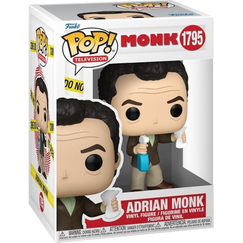 Funko pop! television: monk - adrian monk 1795 vinyl figure 86261 889698862615