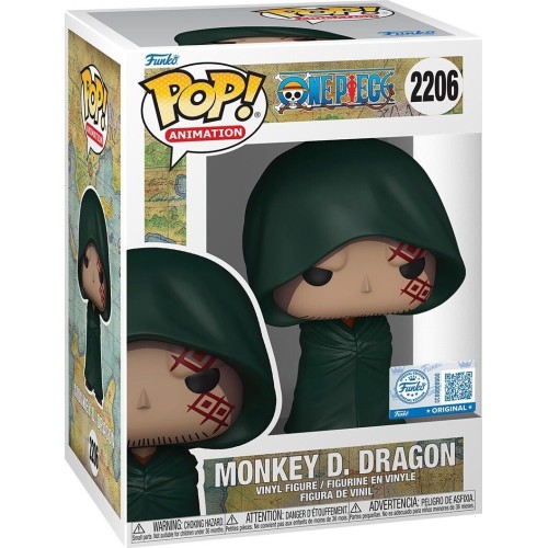 φιγούρα funko pop! animation: one piece - monkey d. dragon special  2206 88574 889698885744
