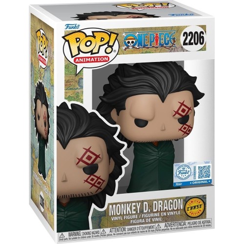 φιγούρα funko pop! animation: one piece - monkey d. dragon special  2206 88574 889698885744