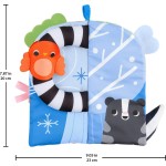 Mattel Fisher-price Sensory Seasons Soft Book, Newborn Tummy Time Busy Activity for Baby Ages 0+ Months JKP53 / 194735354283