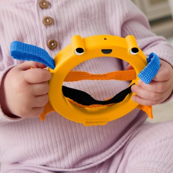 Mattel Fisher-Price Bumble Bee Activity Ring, Newborn Baby Sensory Toy For Developmental Play JKW53 / JKW54 194735357697