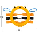 Mattel Fisher-Price Bumble Bee Activity Ring, Newborn Baby Sensory Toy For Developmental Play JKW53 / JKW54 194735357697