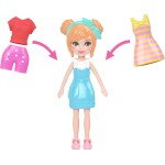 Mattel Polly Pocket Κουκλα Με Αξεσουάρ And Μπρελόκ Μεγαλο Pack 2 Σχέδια Bracelet Style Kit Lemonade JKR51 / JKR54 194735354924