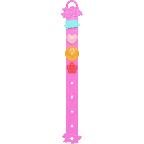 Mattel Polly Pocket Κουκλα Με Αξεσουάρ And Μπρελόκ Μεγαλο Pack 2 Σχέδια Bracelet Style Kit Lemonade JKR51 / JKR54 194735354924