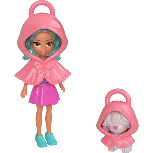 Mattel Polly Pocket Dolls & Pets, Bracelet Style Kit, Fashions And Keychain Accessories, Wearable Compact JKR46 / JKR49 19473535