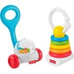 Mattel Fisher-Price Κουδουνίστρες Κλασικά Παιχνίδια - Σετ Των 2 JKP54 194735354290