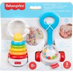 Mattel Fisher-Price Κουδουνίστρες Κλασικά Παιχνίδια - Σετ Των 2 JKP54 194735354290