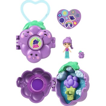 Mattel Polly Pocket Polly Mini - Σετάκια Με Φρουτάκια  Fruit Friend Reveal G JKC86 / JKC88 194735346769