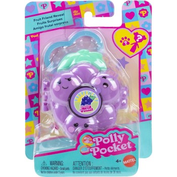 Mattel Polly Pocket Polly Mini - Σετάκια Με Φρουτάκια  Fruit Friend Reveal G JKC86 / JKC88 194735346769