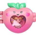Mattel Polly Pocket Doll & Micro Compact, Keychain And Sticker Sheet, Pet Accessory, Travel Toys JKC86 / JKC87 194735346851