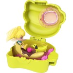 Mattel Polly Pocket Doll & Micro Compact, Keychain And Sticker Sheet, Pet Accessory, Travel Toys JKC86 / JKC89 194735346745