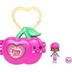Mattel Polly Pocket Doll & Micro Compact, Keychain and Sticker Sheet, Pet Accessory, Travel Toys JKC86 / JKC90 194735346776
