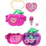 Mattel Polly Pocket Doll & Micro Compact, Keychain and Sticker Sheet, Pet Accessory, Travel Toys JKC86 / JKC90 194735346776