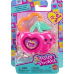 Mattel Polly Pocket Doll & Micro Compact, Keychain and Sticker Sheet, Pet Accessory, Travel Toys JKC86 / JKC90 194735346776