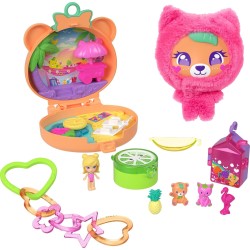 Mattel polly pocket polly mini - λούτρινο αρκουδάκι JKC79 194735346707